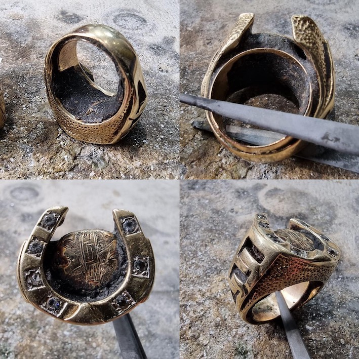 ring prior to restoration